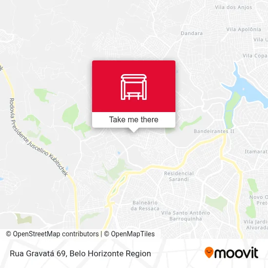 Rua Gravatá 69 map