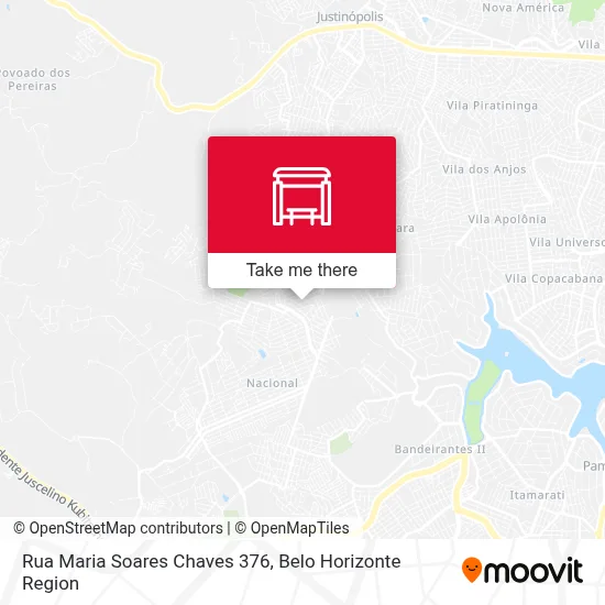 Rua Maria Soares Chaves 376 map