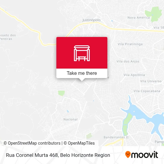 Rua Coronel Murta 468 map