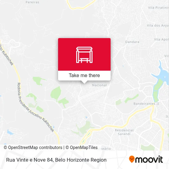 Rua Vinte e Nove 84 map