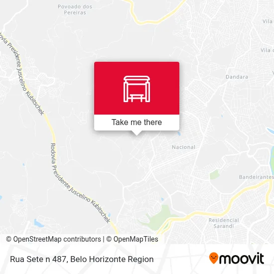 Rua Sete n 487 map