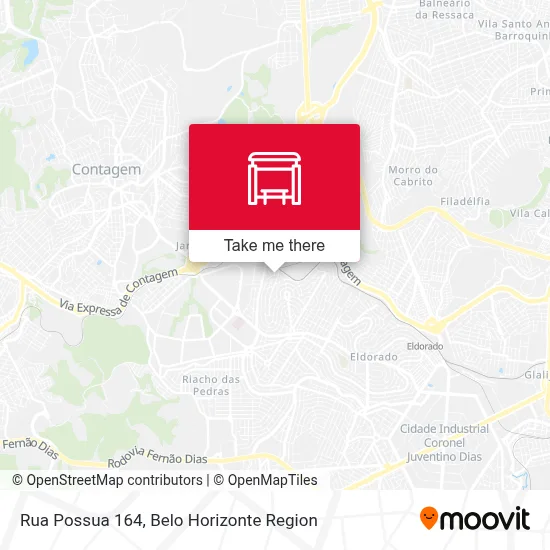 Rua Possua 164 map