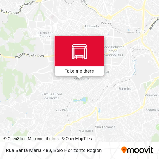 Rua Santa Maria 489 map