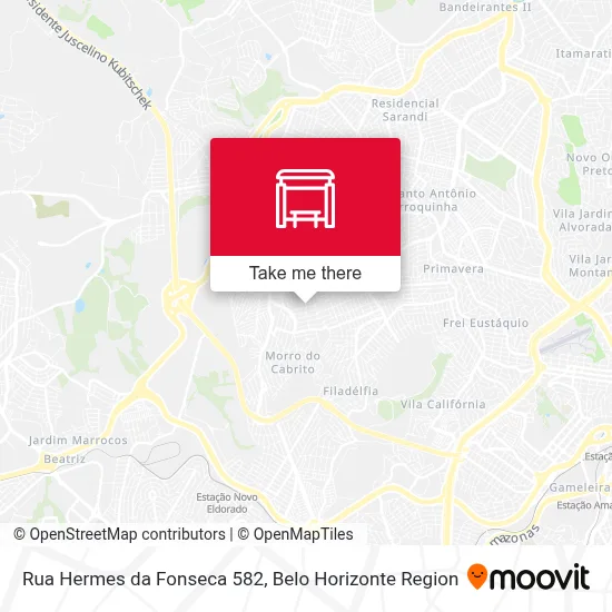 Rua Hermes da Fonseca 582 map