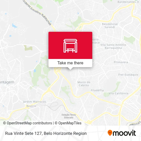 Rua Vinte Sete 127 map