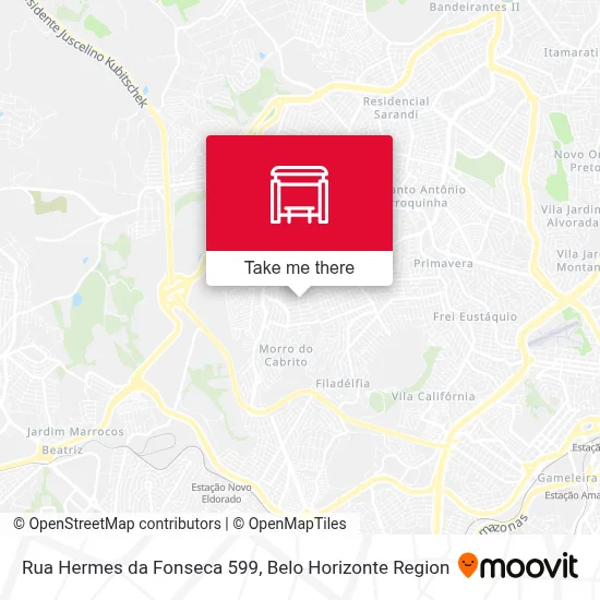 Rua Hermes da Fonseca 599 map