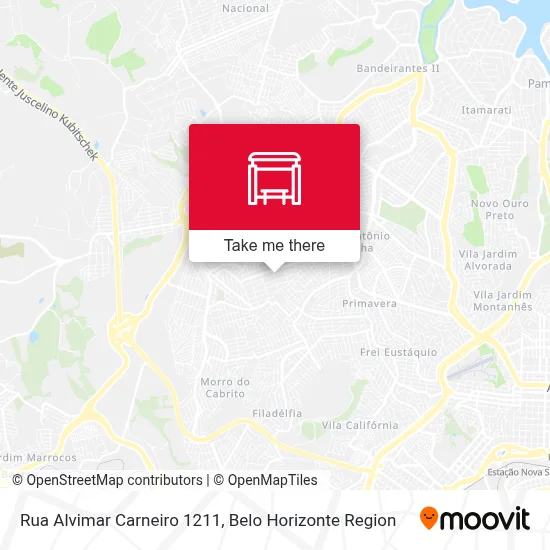 Rua Alvimar Carneiro 1211 map