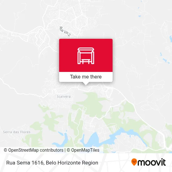 Rua Sema 1616 map