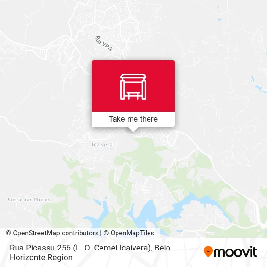 Rua Picassu 256 (L. O. Cemei Icaivera) map