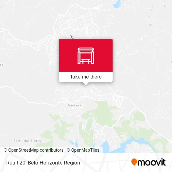 Rua I 20 map
