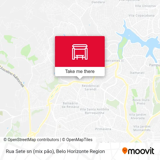 Rua Sete sn (mix pão) map