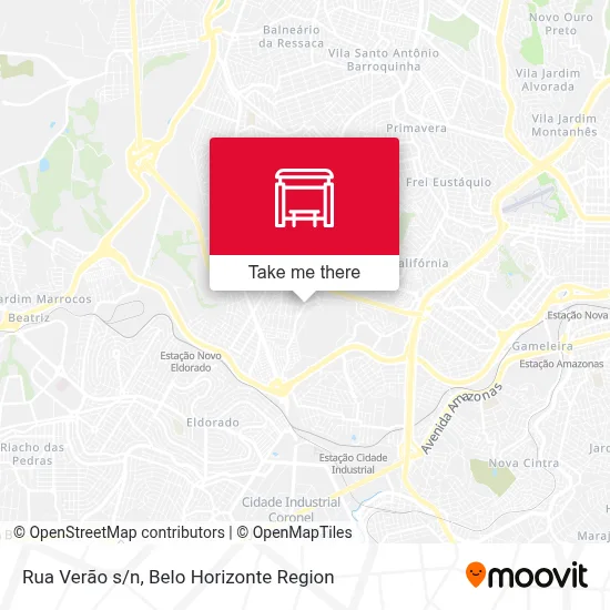 Rua Verão s/n map