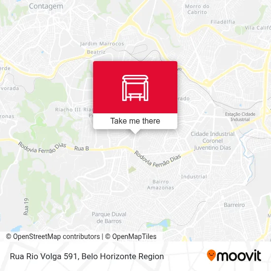 Rua Rio Volga 591 map