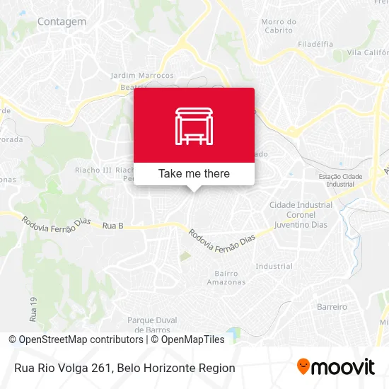 Rua Rio Volga 261 map