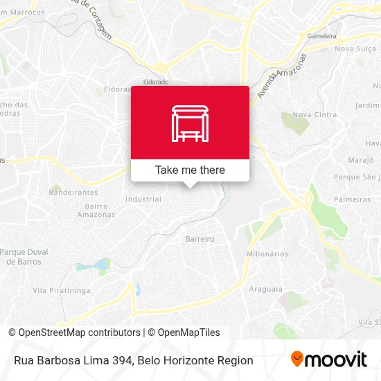 Rua Barbosa Lima 394 map