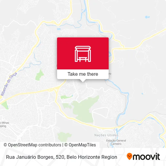Rua Januário Borges, 520 map