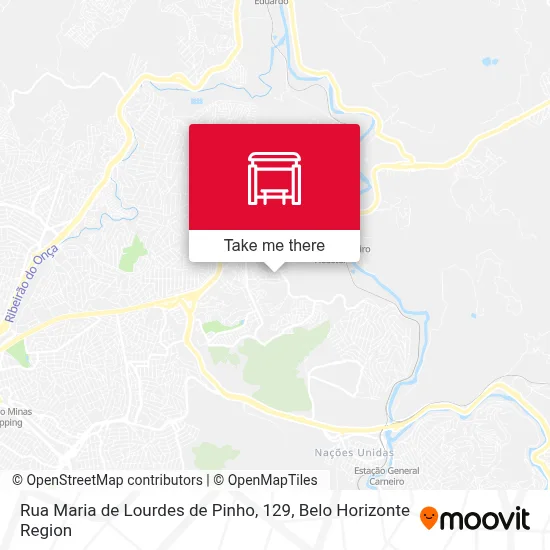 Rua Maria de Lourdes de Pinho, 129 map