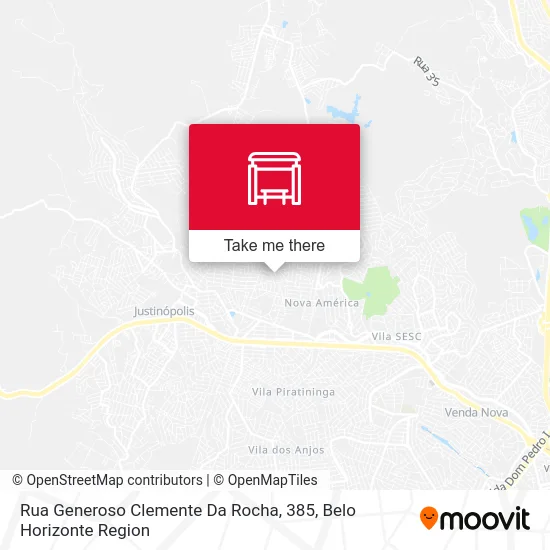 Rua Generoso Clemente Da Rocha, 385 map