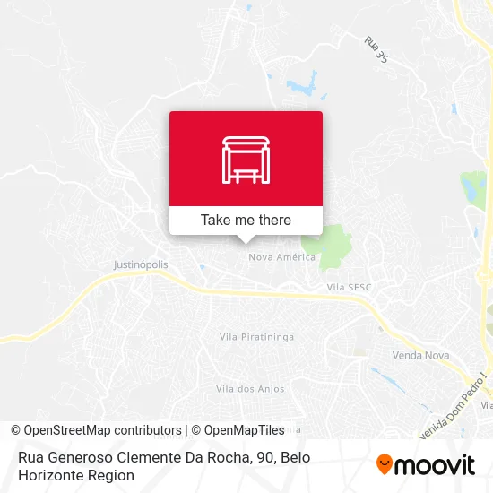 Rua Generoso Clemente Da Rocha, 90 map