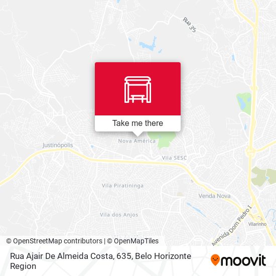 Rua Ajair De Almeida Costa, 635 map