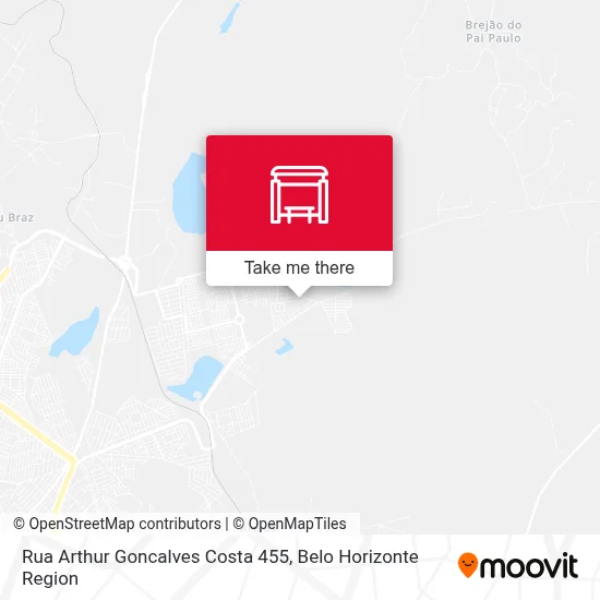 Rua Arthur Goncalves Costa 455 map
