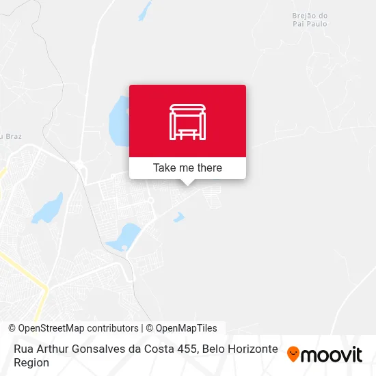 Rua Arthur Gonsalves da Costa 455 map