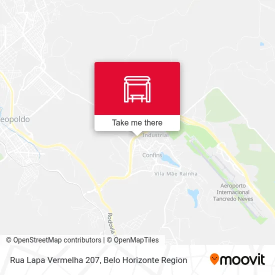 Rua Lapa Vermelha 207 map