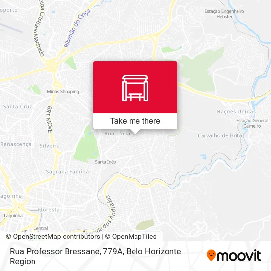 Rua Professor Bressane, 779A map