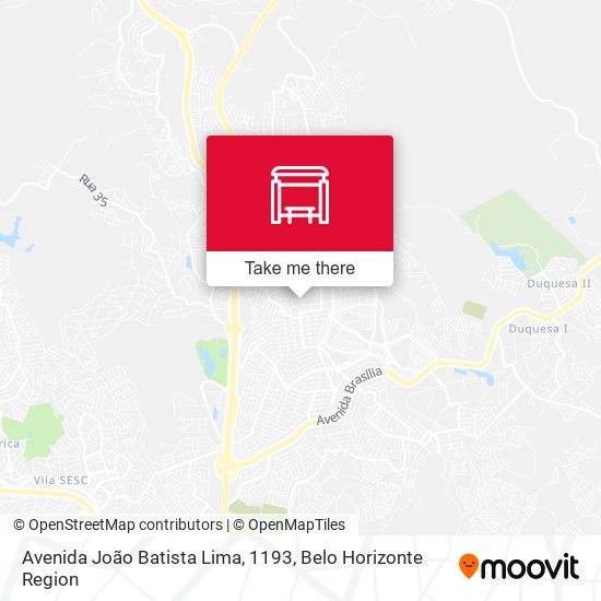 Avenida João Batista Lima, 1193 map