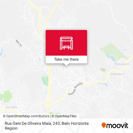 Rua Geni De Oliveira Maia, 243 map