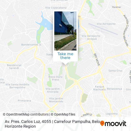 Av. Pres. Carlos Luz, 4055 | Carrefour Pampulha map