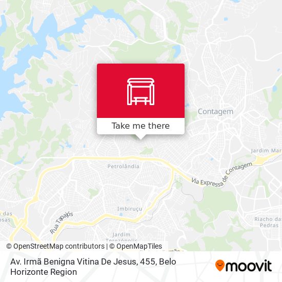 Av. Irmã Benigna Vitina De Jesus, 455 map