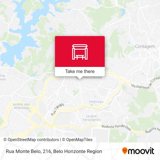 Rua Monte Belo, 216 map