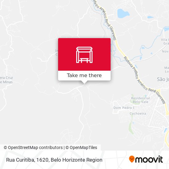 Rua Curitiba, 1620 map