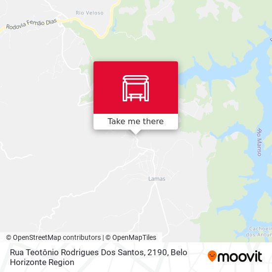 Rua Teotônio Rodrigues Dos Santos, 2190 map