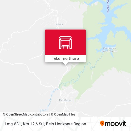 Lmg-831, Km 12,6 Sul map