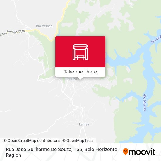 Rua José Guilherme De Souza, 166 map