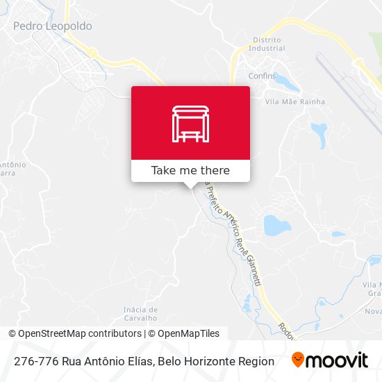 276-776 Rua Antônio Elías map