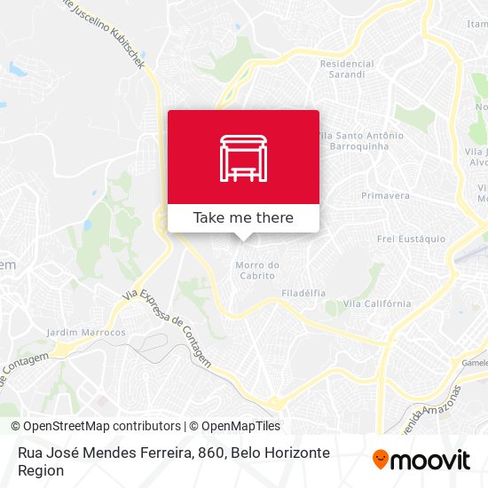 Rua José Mendes Ferreira, 860 map