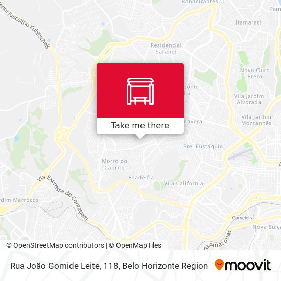 Rua João Gomide Leite, 118 map