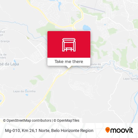 Mg-010, Km 26,1 Norte map