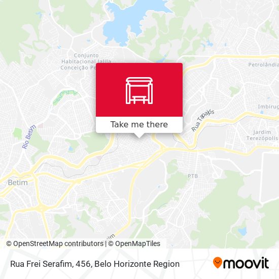 Rua Frei Serafim, 456 map
