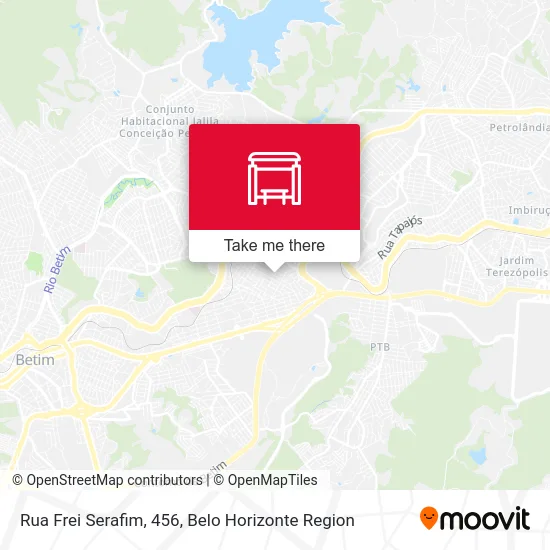 Rua Frei Serafim, 456 map