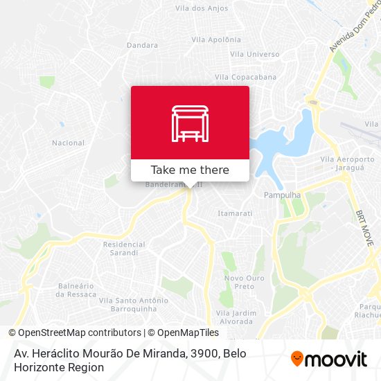 Mapa Av. Heráclito Mourão De Miranda, 3900