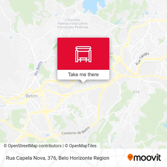 Rua Capela Nova, 376 map