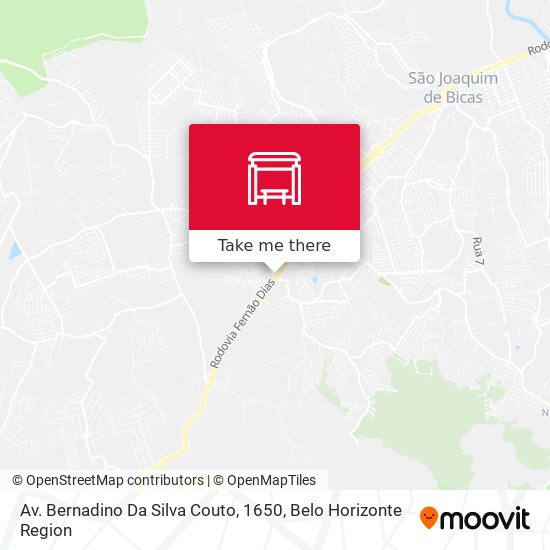 Av. Bernadino Da Silva Couto, 1650 map