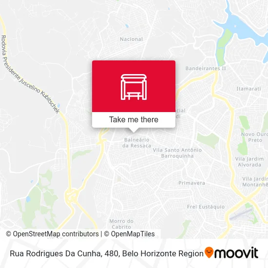 Rua Rodrigues Da Cunha, 480 map