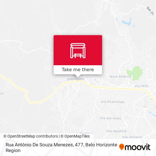Rua Antônio De Souza Menezes, 477 map