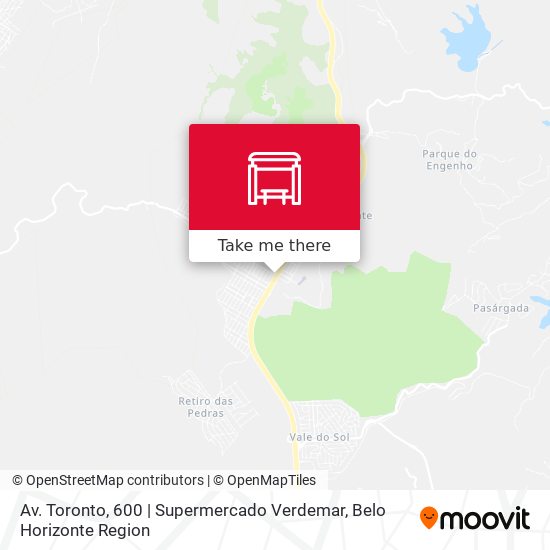 Av. Toronto, 600 | Supermercado Verdemar map