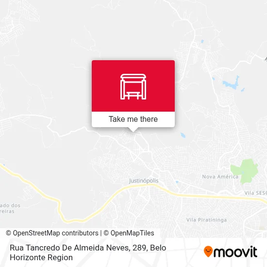 Rua Tancredo De Almeida Neves, 289 map